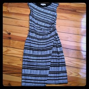 Loft stretchy cap sleeve dress